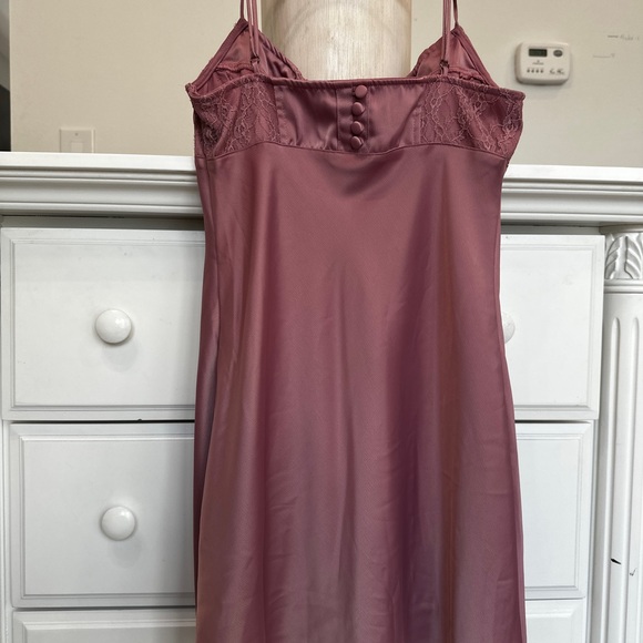 Urban Outfitters satin slip dress — dusty rose — size M - Picture 13 of 16